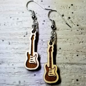 Guitar Earrings